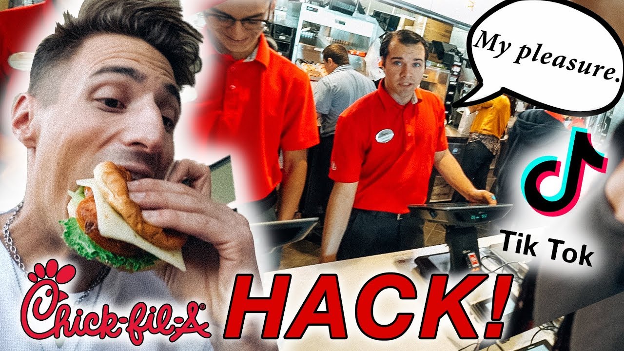 Does Tik Tok Chick-Fil-A HACK Really Work? (Ice Cream Sandwich)