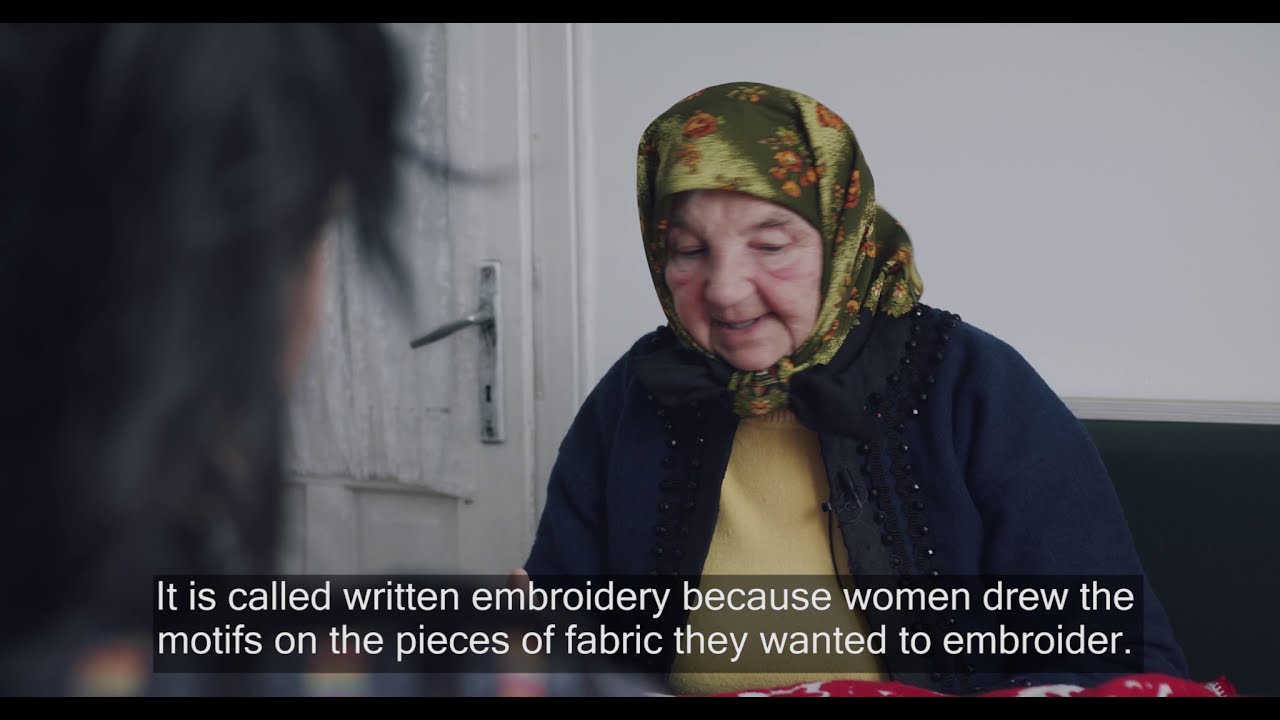 Written embroidery of Kalotaszeg