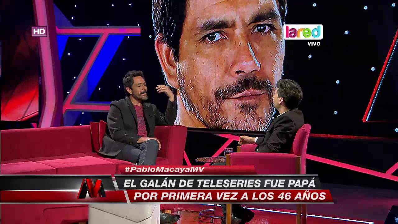 Pablo Macaya habla de su paternidad a de los 46 a&ntilde;os