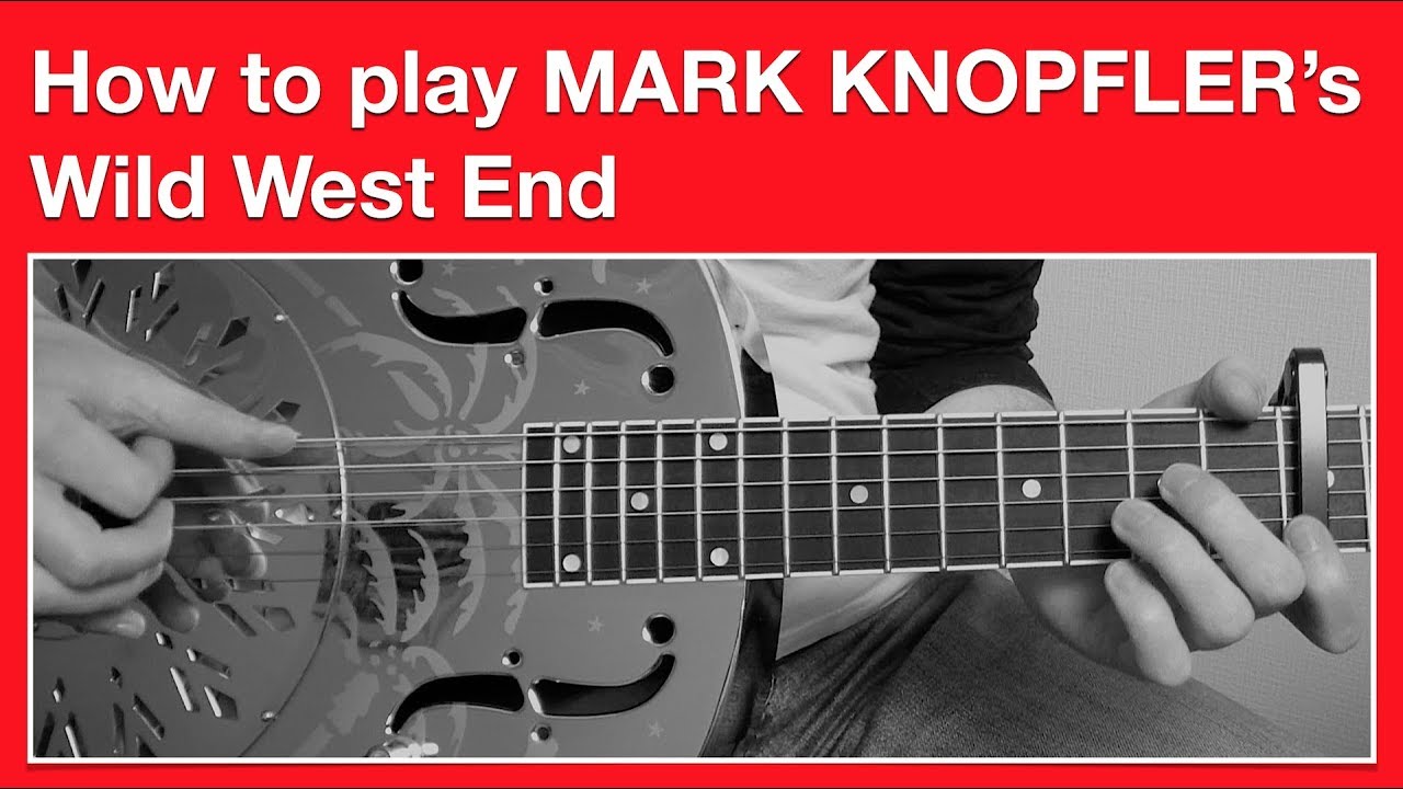 Dire Straits -  Wild West End - How to Play Chords - Open G Tuning