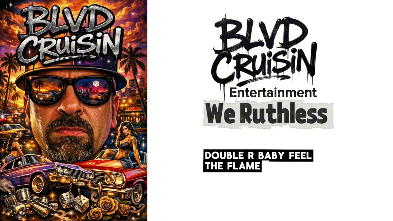 🎵 Track 1: Ruthless Ryderz (BLVD Cruisin 818) | Blvd Cruisin Entertainment | We Ruthless – Double RR