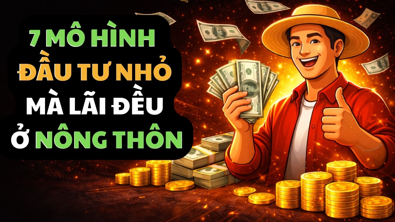 Mô Hình Đầu Tư Nhỏ Nhưng Lãi Đều Ở Nông Thôn | Ít Vốn Vẫn Có Thu Nhập Ổn Định