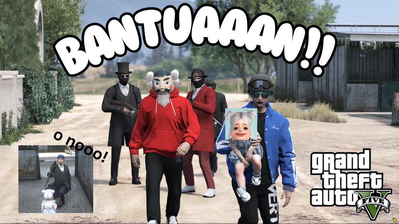RUBY MENJADI SASARAN KEJAHATAN!! DIMANA AMI ANNA DAN JOHAN?? - GTA 5 ROLEPLAY