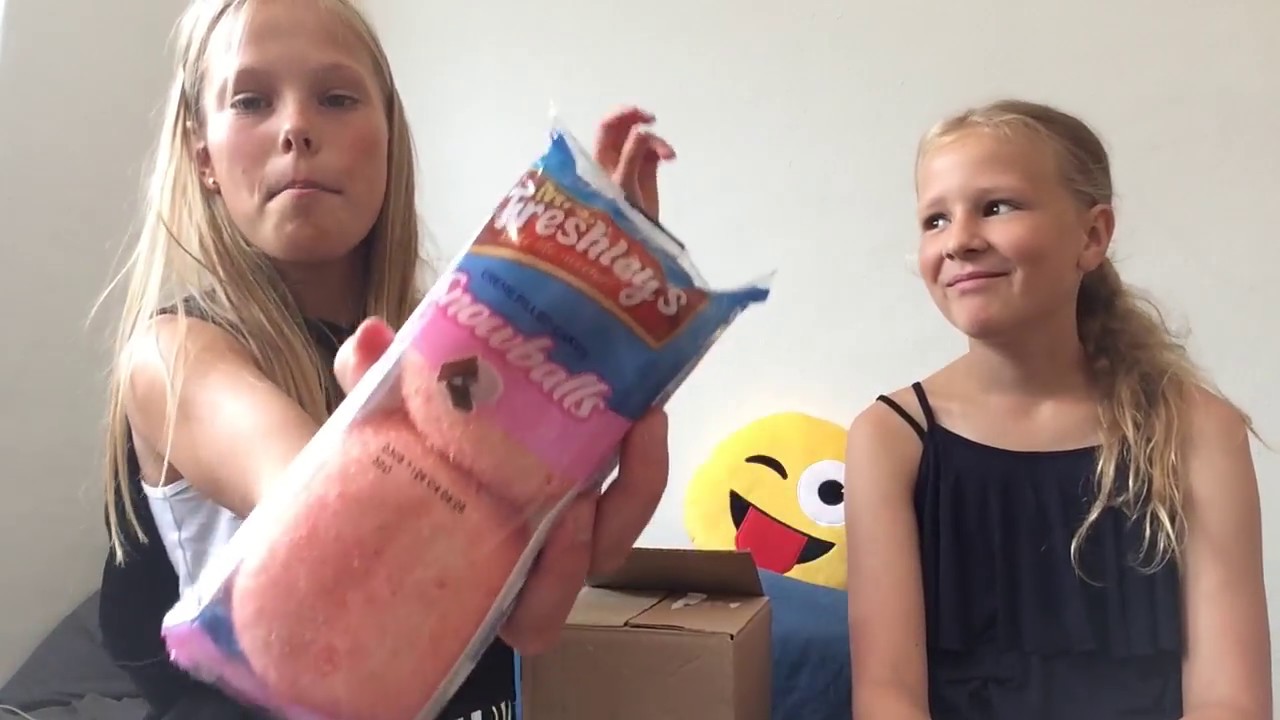 taste test på amerikansk slik (med Ida)