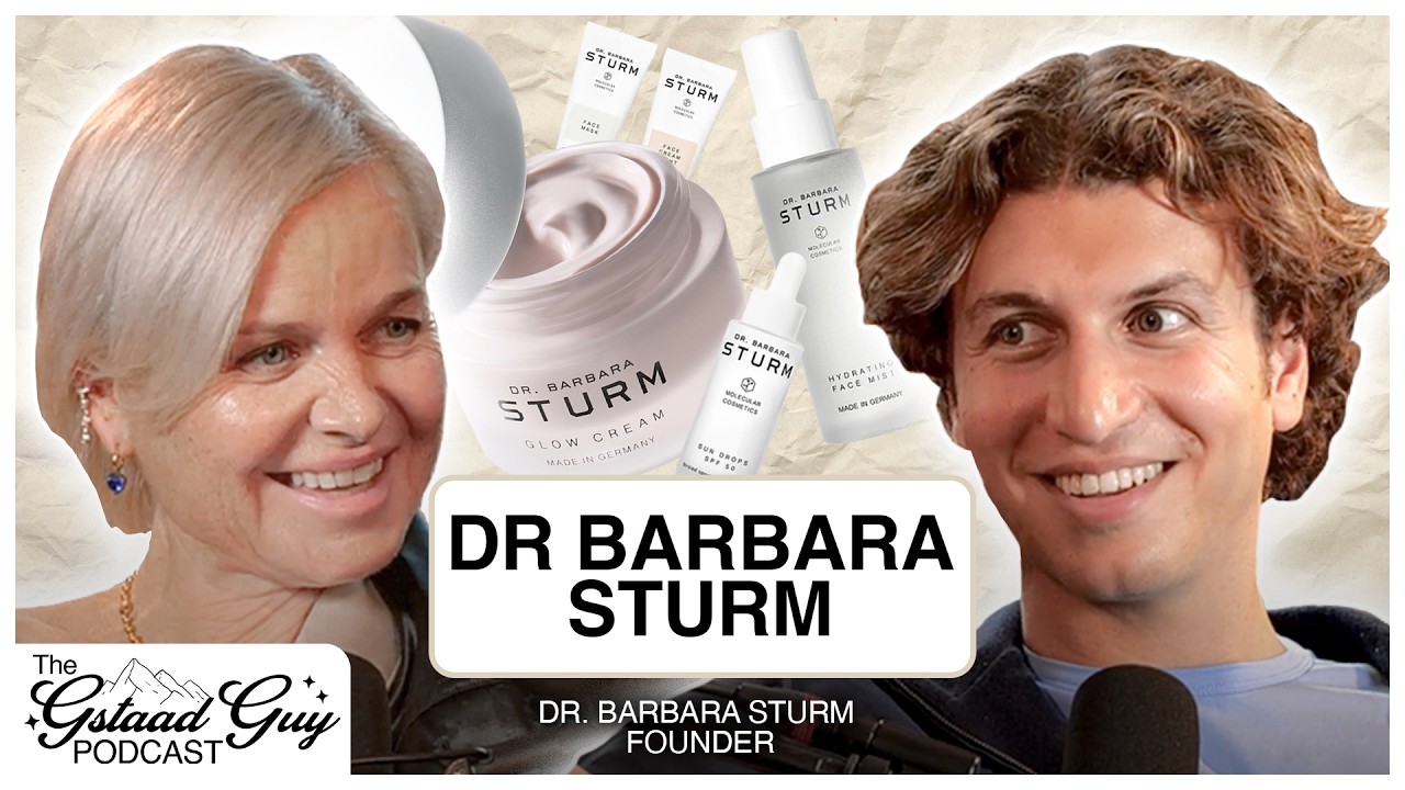 Dr. Barbara Sturm: Founder of Dr. Barbara Sturm – Skincare, Longevity, Anti-Aging & Wellness