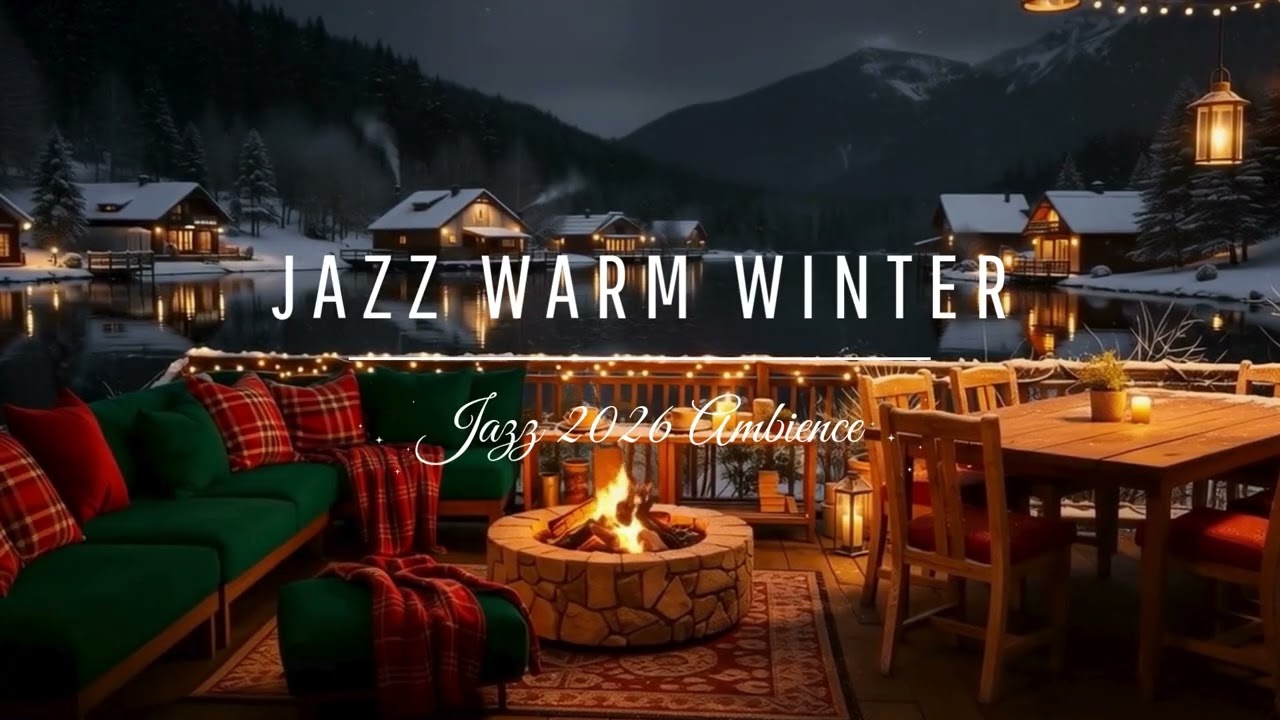 Jazz Warm Winter 2026 Cozy Ambience for Creative Moments 🎷
