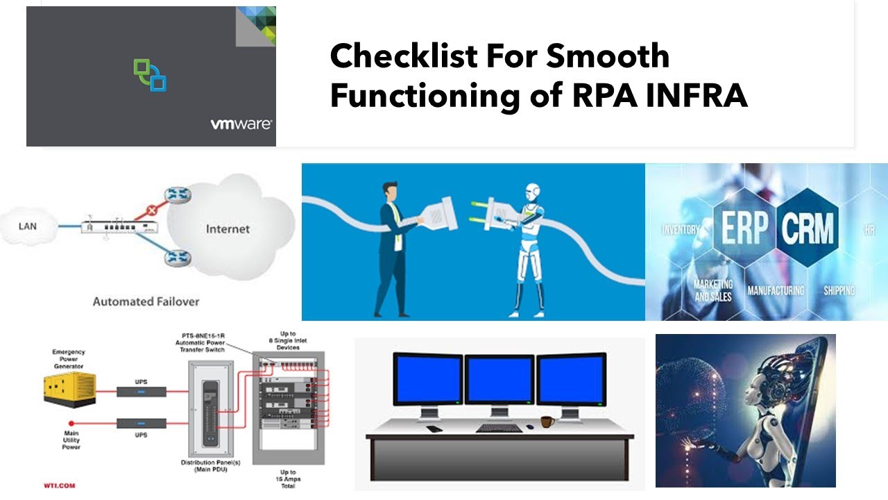IT Checklist For Smooth Functioning of RPA INFRA