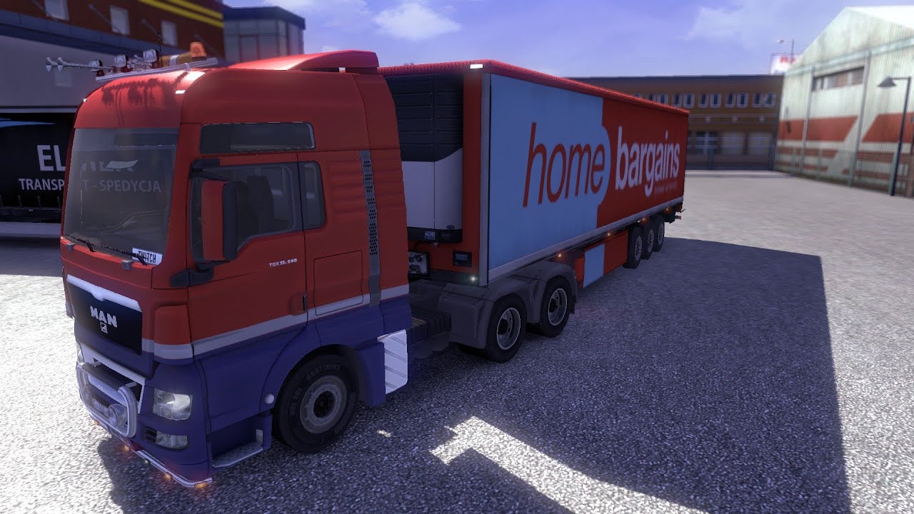 Euro Truck Simulator: #2 - Home Bargains trailer