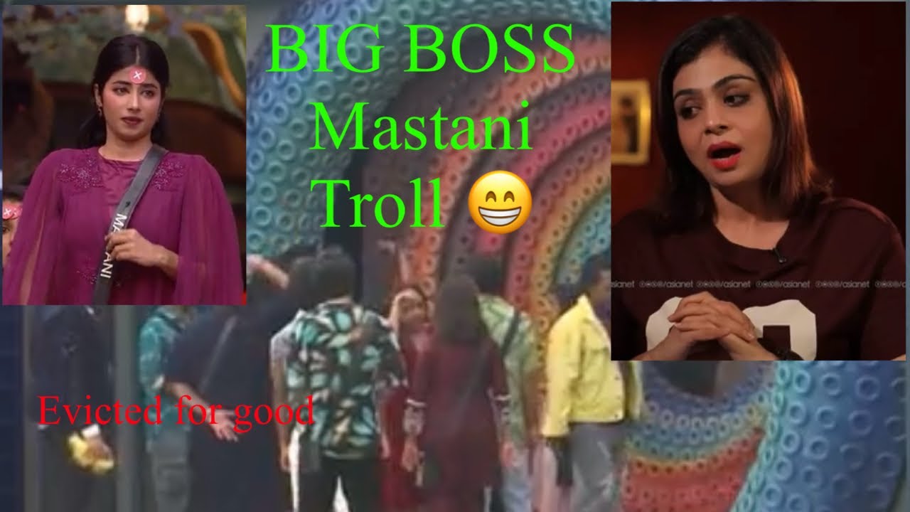 Big boss | Mastani | season 7 | evicted | troll vedio | funny | #trending #troll #bigboss #trend