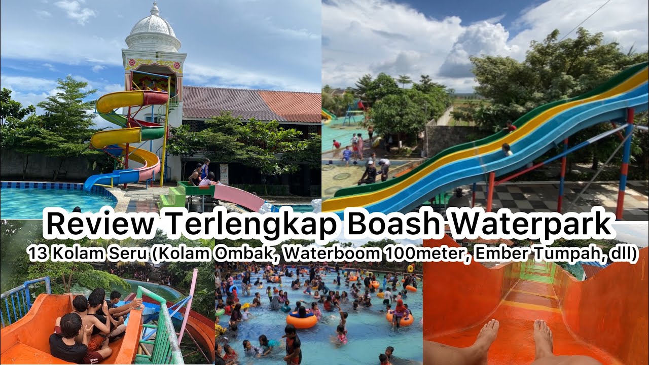 Boash Waterpark Bogor‼️13 Kolam Seru Hanya 15ribu! Free Kolam Ombak