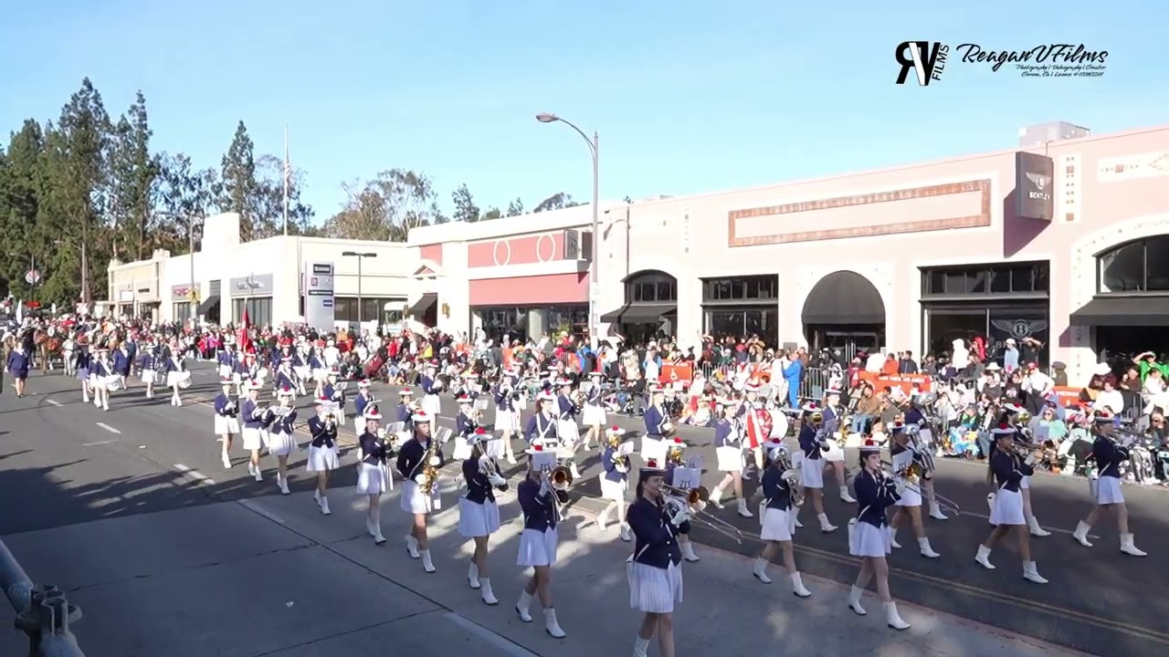 Helsingor Pigegarde from Hornback, Denmak at the 2025 Rose Parade | ReaganVFilms Media
