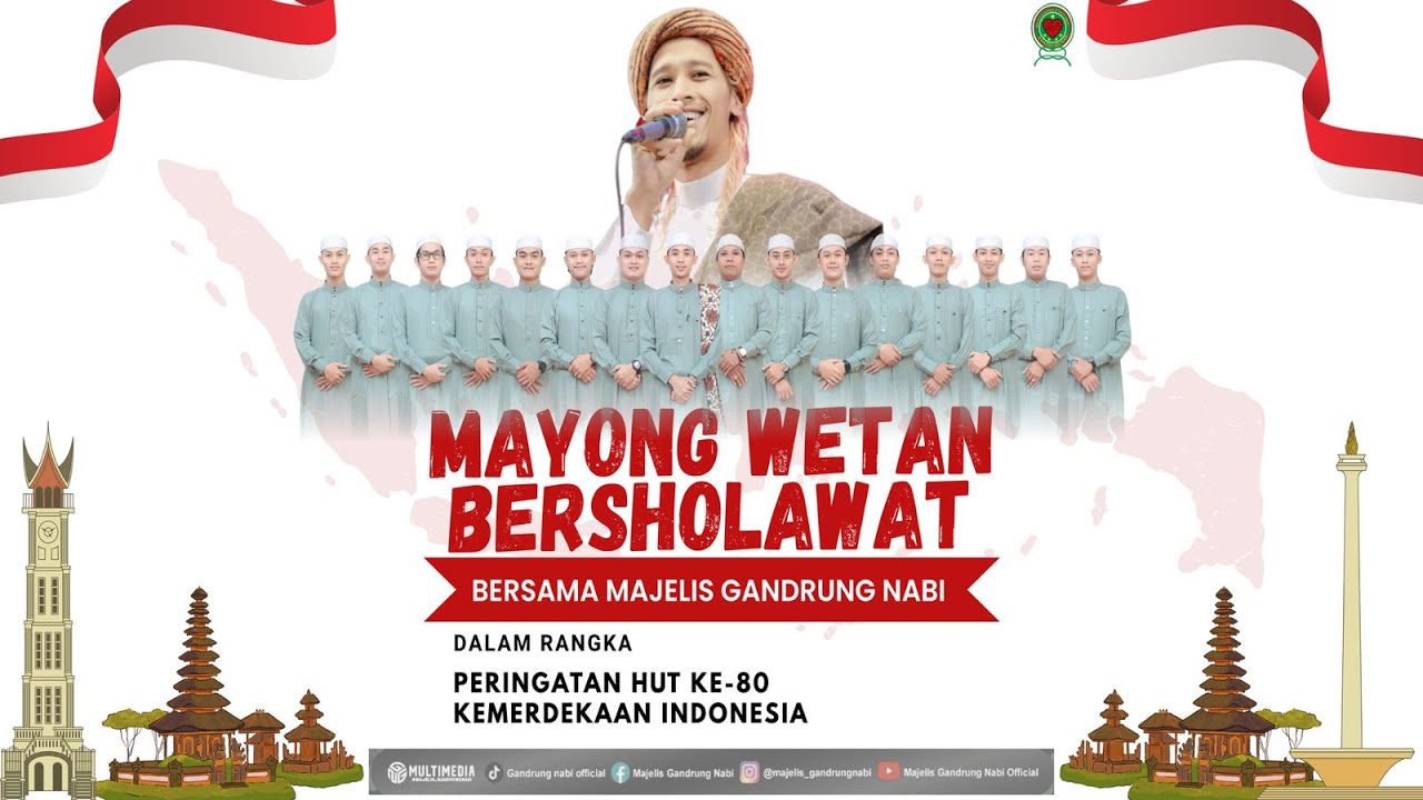 🔴🔵[LIVE] MAYONG WETAN BERSHOLAWAT BERSAMA MAJELIS GANDRUNG NABI