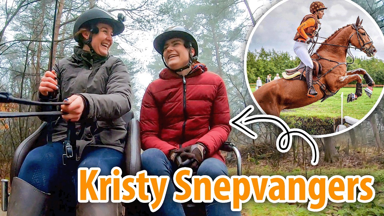 Op de menwagen met: Kristy Snepvangers 🐴 S1E4
