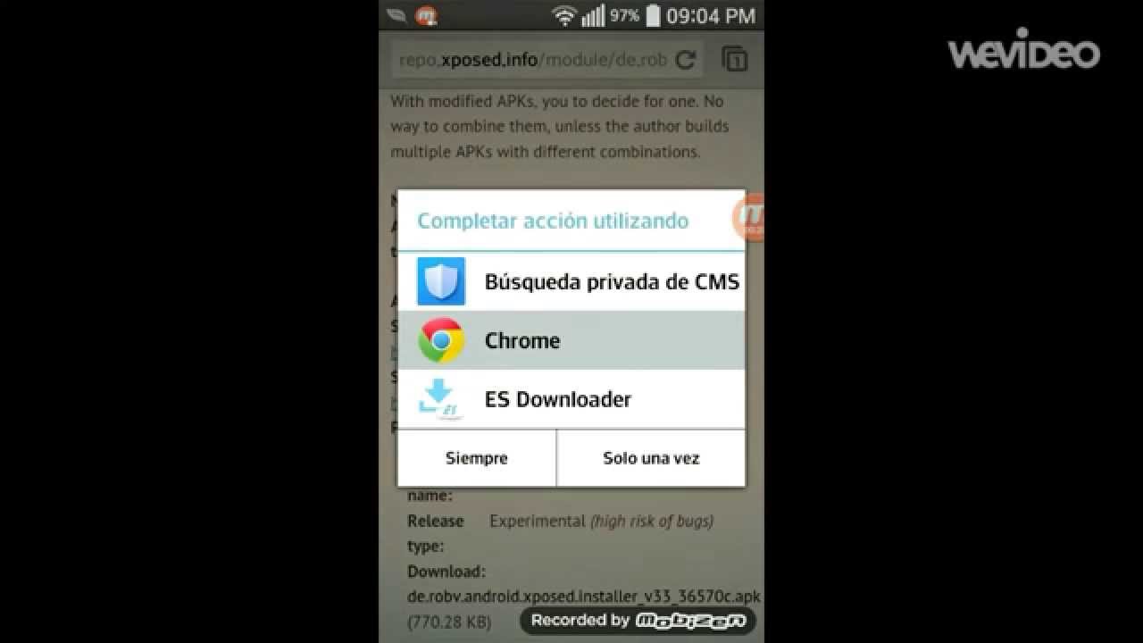 Como hacer que la descargas se dirijan a la SD