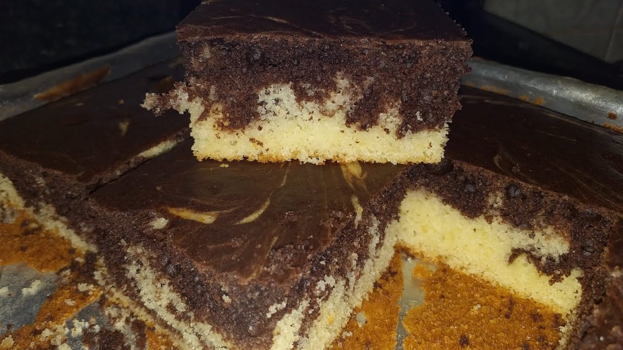 BOLO DE NATA MESCLADO COM CHOCOLATE 🍫😋