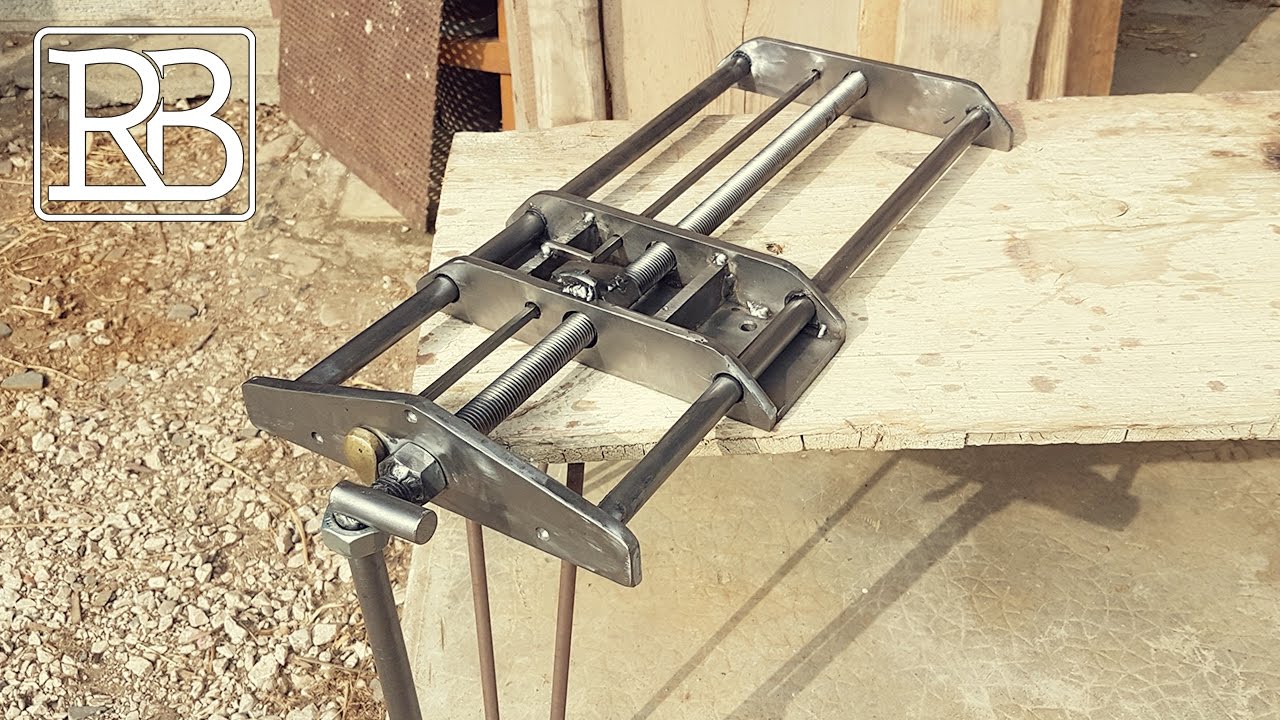 Fabriquer une presse rapide d'établi - DIY // ⓇⒷ