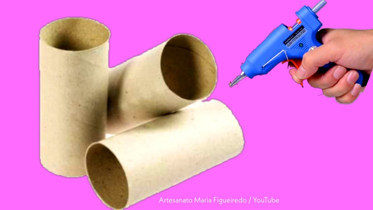 6 IDEIAS CRIATIVAS COM ROLOS DE PAPEL HIGIÊNICO | FAÇA VOCÊ MESMO