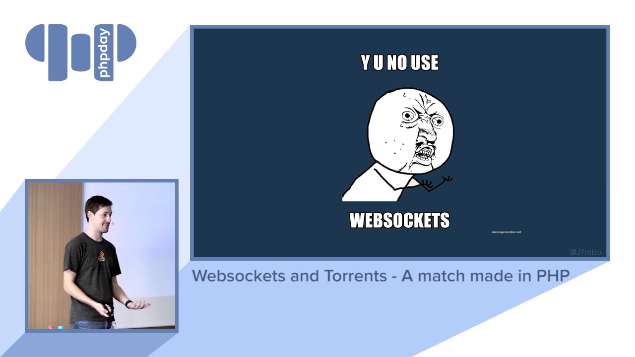 James Mallison - Websockets and Torrents - A match made in PHP - phpday 2018