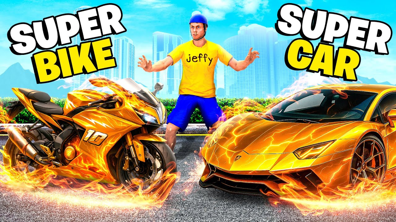 Super Cars Vs Super Bikes In GTA 5!