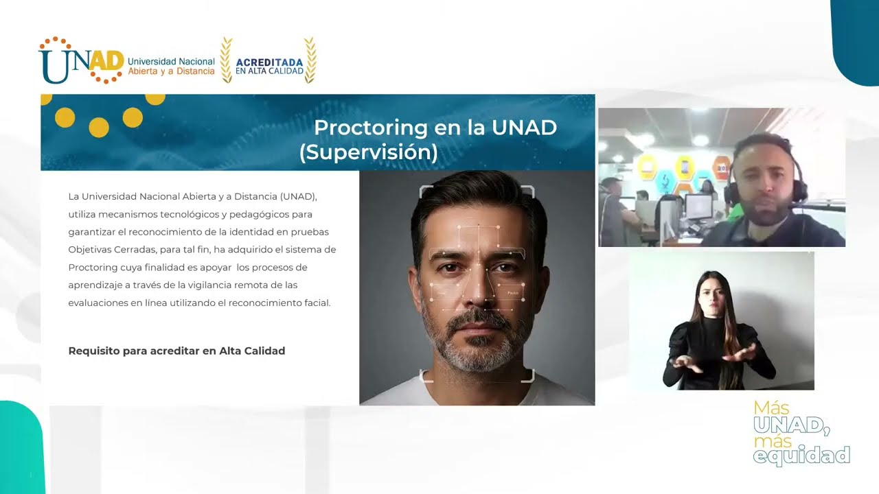 Uso de herramienta de reconocimiento facial Para el proceso de Admisión del Programa de Psicología.