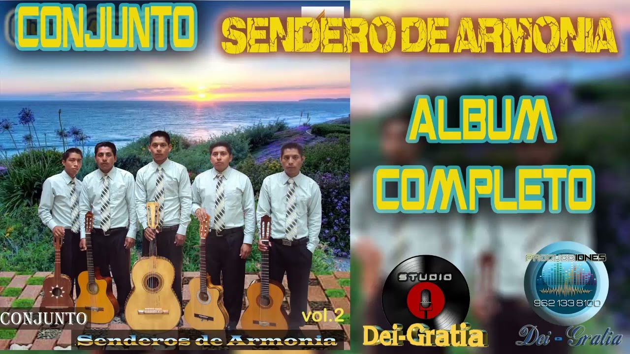 CONJUNTO SENDEROS DE ARMONIA // ALBUM COMPLETO // MUSICA ADVENTISTA