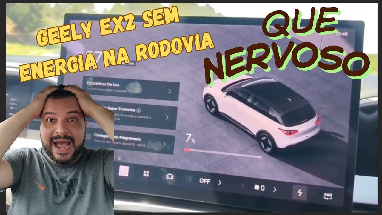 Viagem de São José dos Campos - SP para Curitiba - PR no Geely Ex2 Max 2026