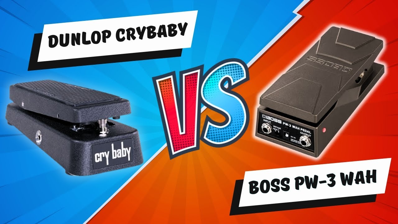 Boss PW-3 Wah vs. Crybaby CB95 Original Wah Pedal Shootout