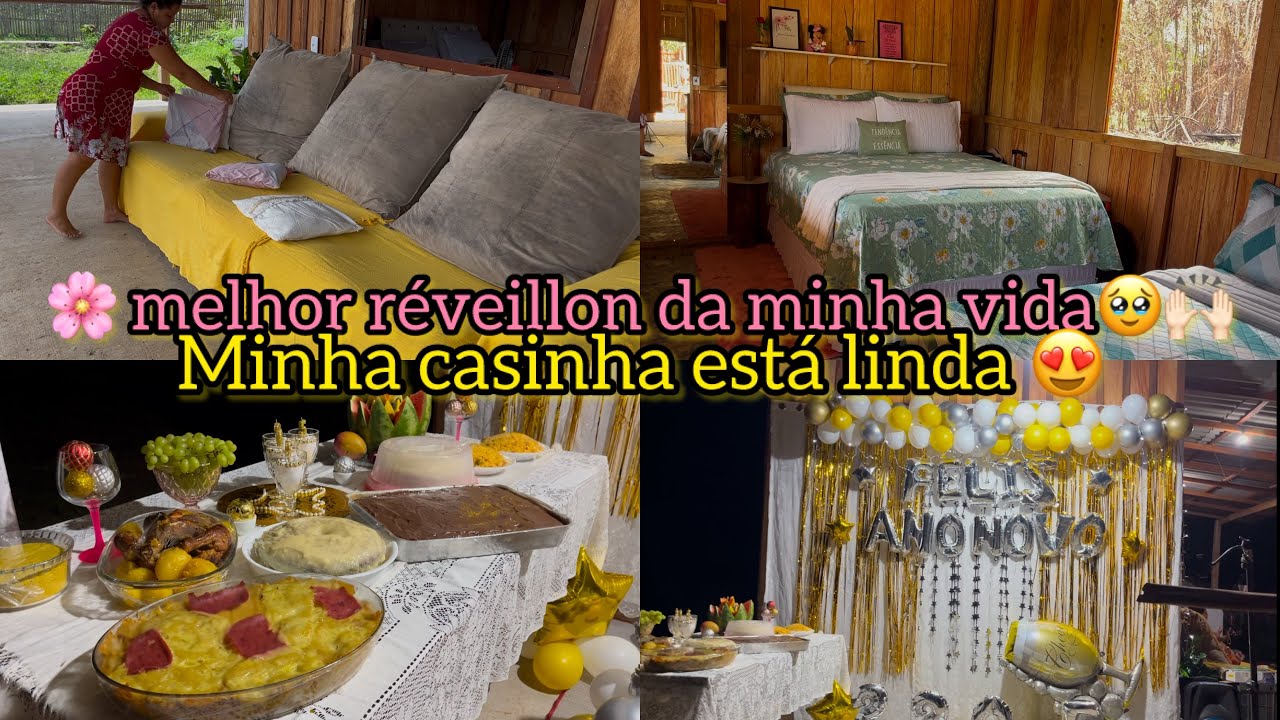 🌸PRIMEIRA VIRADA DE ANO NA MINHA CASINHA PRÓPRIA/MINHA FAMÍLIA VEIO PELA PRIMEIRA VEZ/ELYELMA REIS💞