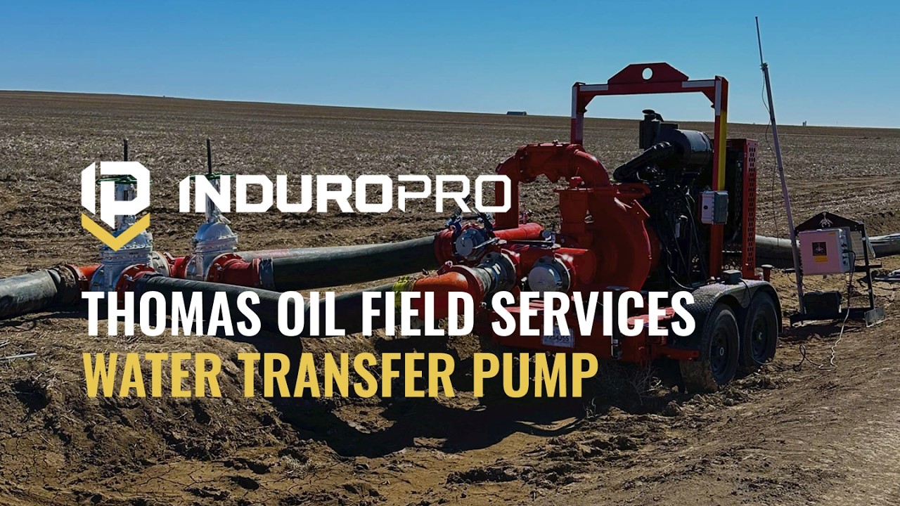 Protecting Oil Field Water Transfer Pumps with InduroPro | Thomas Oil Field Services