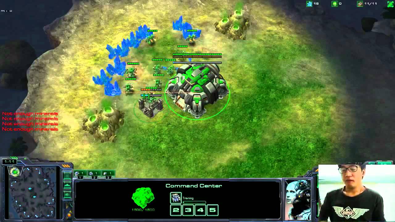 Dragon listening to 'Sidetrack feat. Dragon - Sorry Everyone' - Starcraft 2