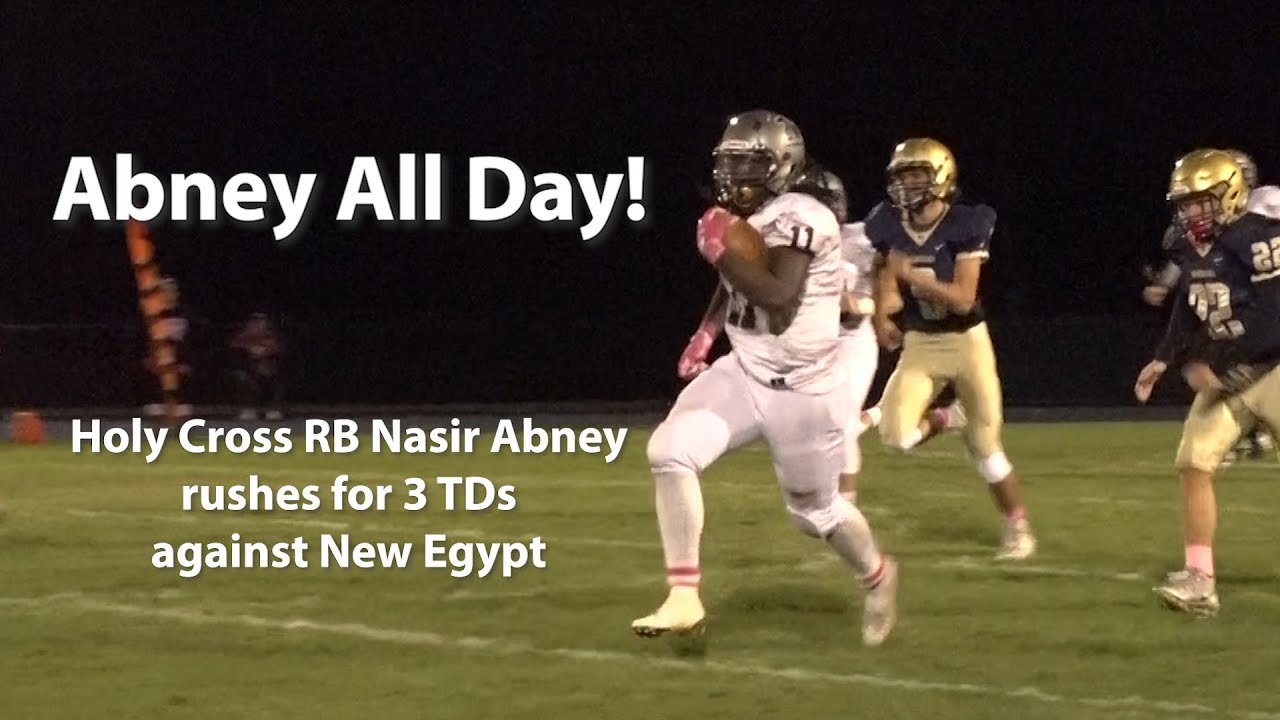 Holy Cross 38 New Egypt 0 | Week 5 Highlights | Abney 3 TDs