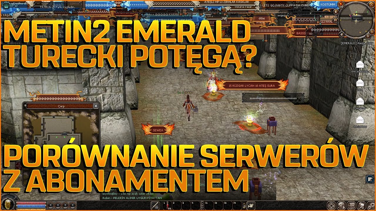 CZY TURCJA URATUJE? OSTATECZNY TEST PŁATNEGO EMERALDA METIN2
