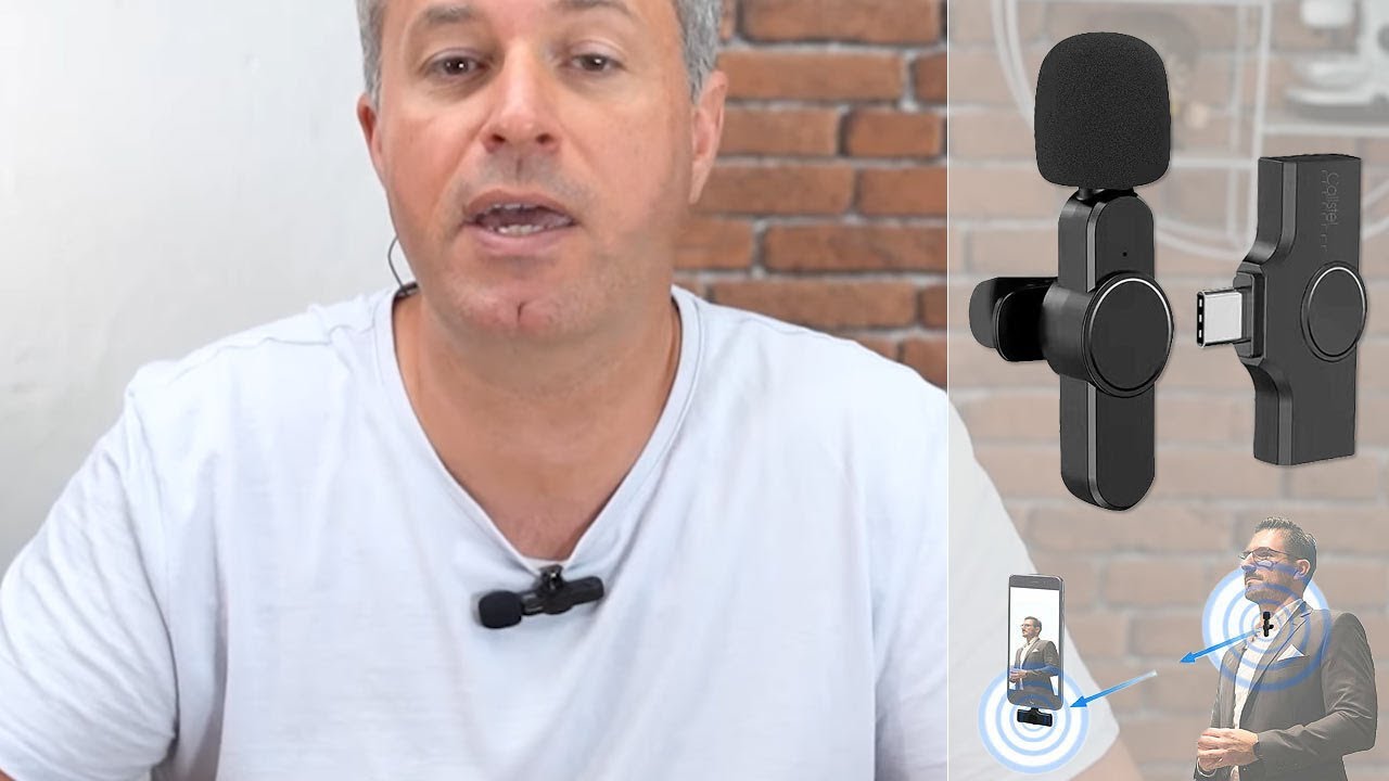 Comment utiliser un micro cravate sans fil Callstel sur un smartphone ?[PEARLTV.FR]