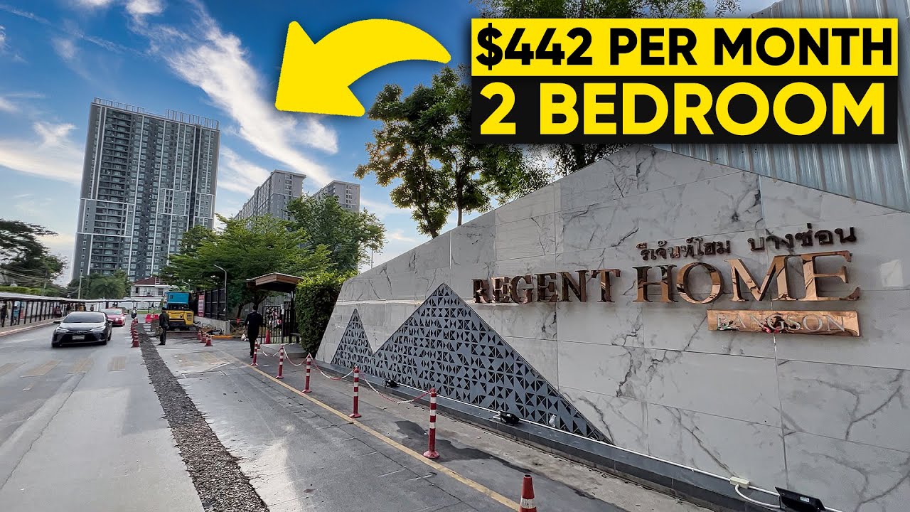 БЮДЖЕТНЫЙ тур по 2-комнатным апартаментам: Regent Home 28 в Бангкоке