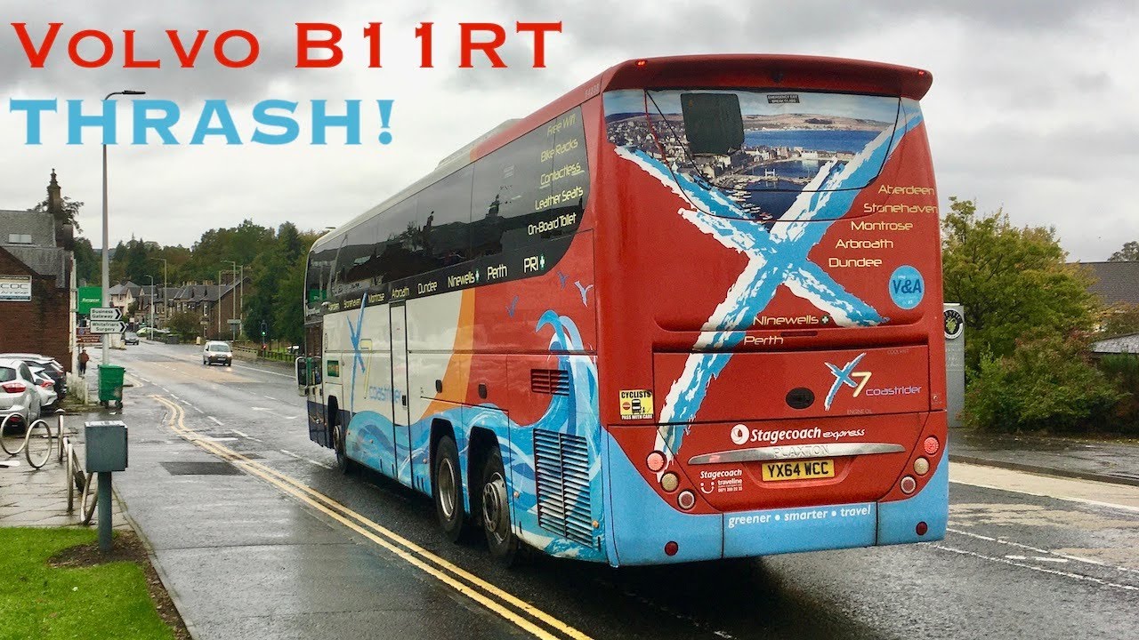Volvo B11RT Thrash! (YX64 WCC)