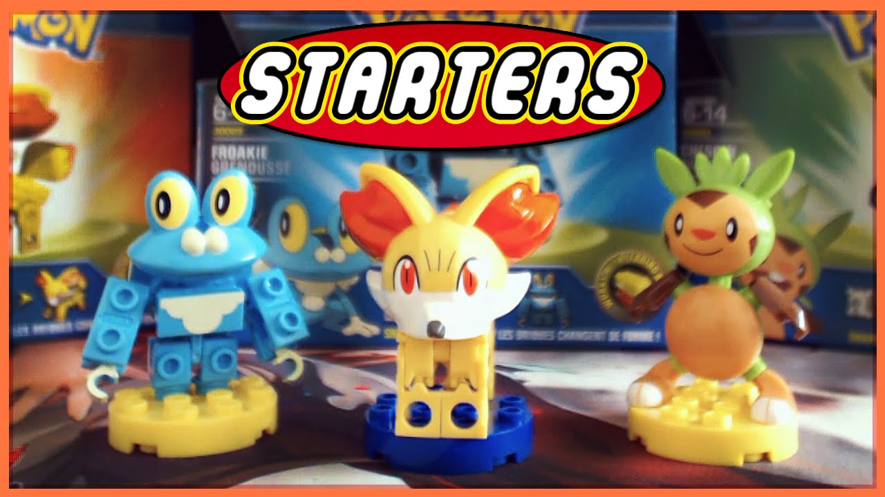MORE LEGO Pok&eacute;mon?! | Chespin, Fennekin, Froakie IONIX Opening!