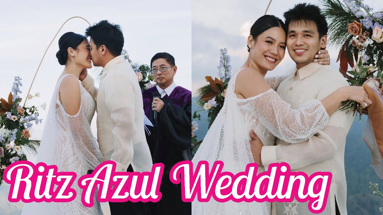 Ritz Azul IKINASAL Na Sa Kaniyang 1st and Last NON SHOWBIZ Boyfriend!|Ritz Azul Wedding