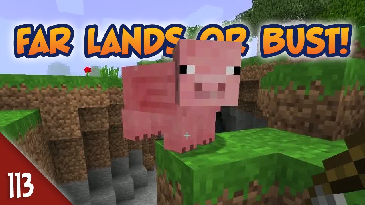 Minecraft Far Lands or Bust - #113 - The Cow Cliffs