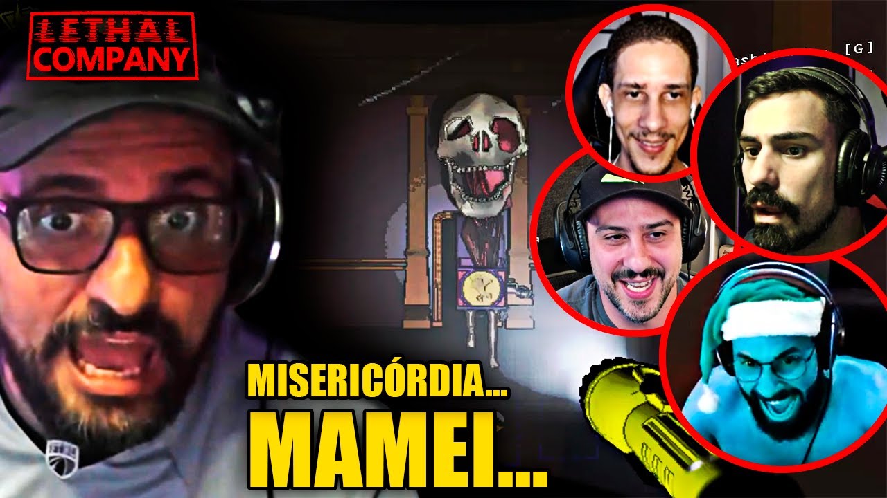 A CAIXA DO CAPETA no LETHAL COMPANY com SMZINHO ZANFAS FABIOCOG THOMEZORD