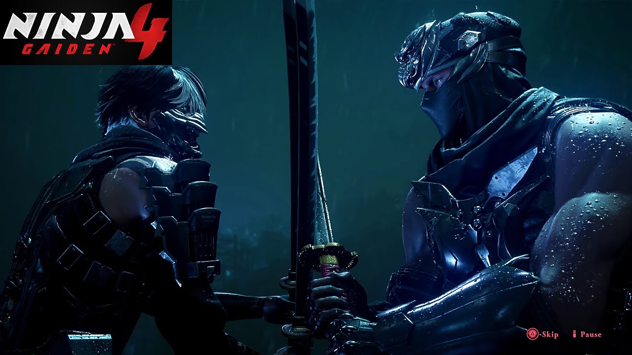 Якумо встречает Рю Хаябусу - Ninja Gaiden 4