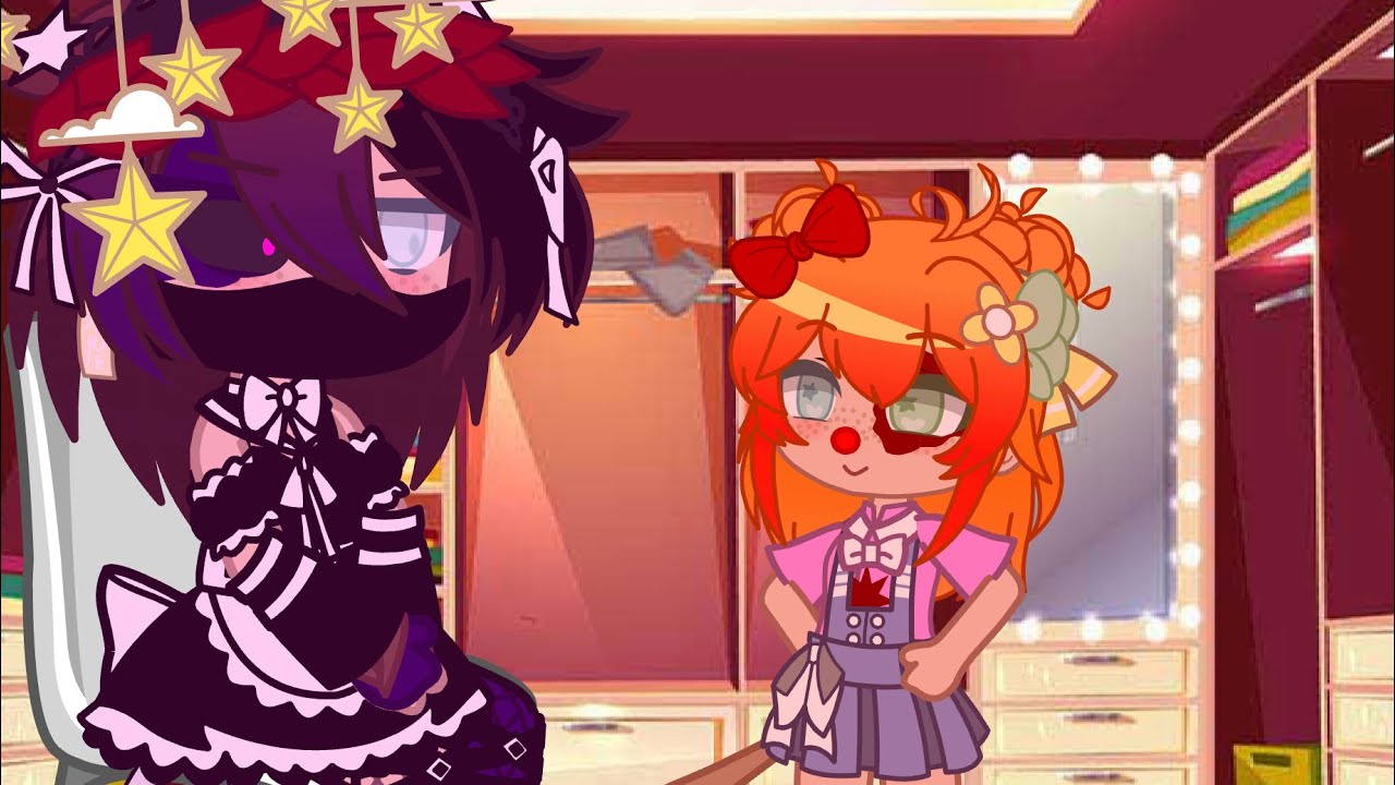 Mikol in a maid dress for a few hrs//This is cringe and also rushed, but oh well ☺️//Fnaf AU//