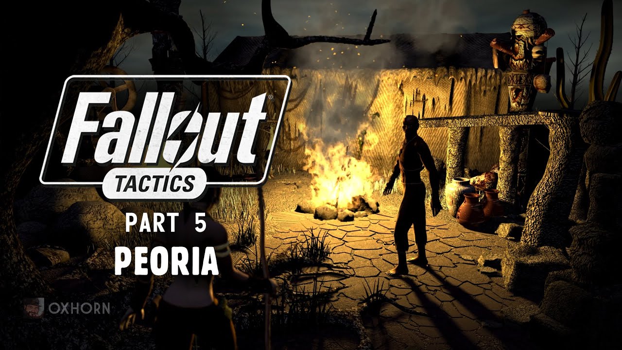 The Story of Fallout Tactics Part 5 - The Peoria Storage Facility--Or Is It?