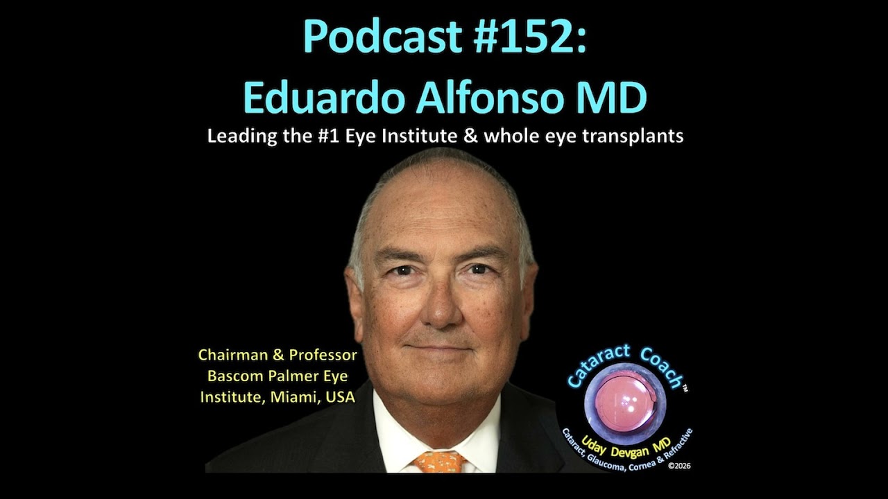 152: CataractCoach Podcast 152: Eduardo Alfonso MD