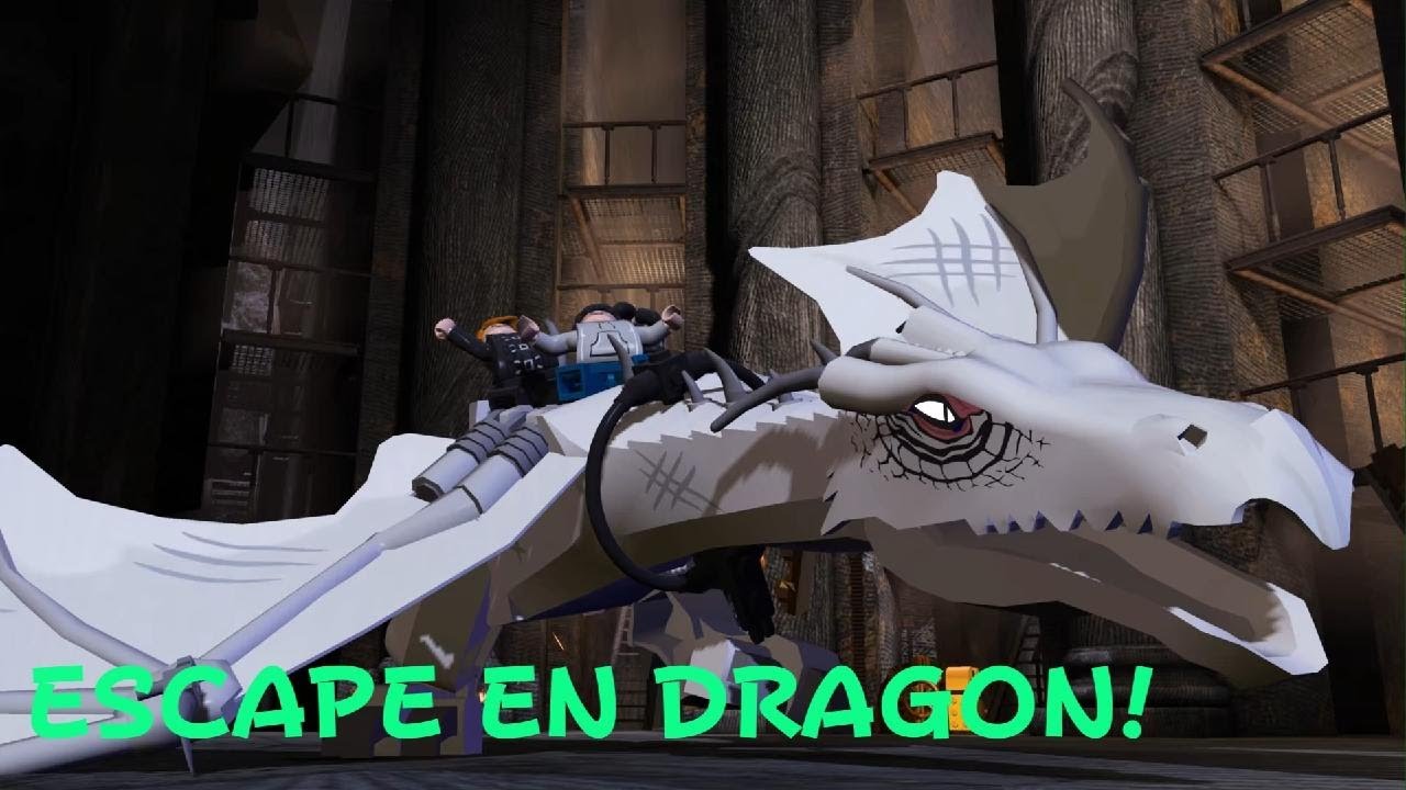 ESCAPE DE GRINGOTTS Y VUELTA A HOGWARTS!!- LEGO HARRY POTTER(Años 5-7) (Ep 22)