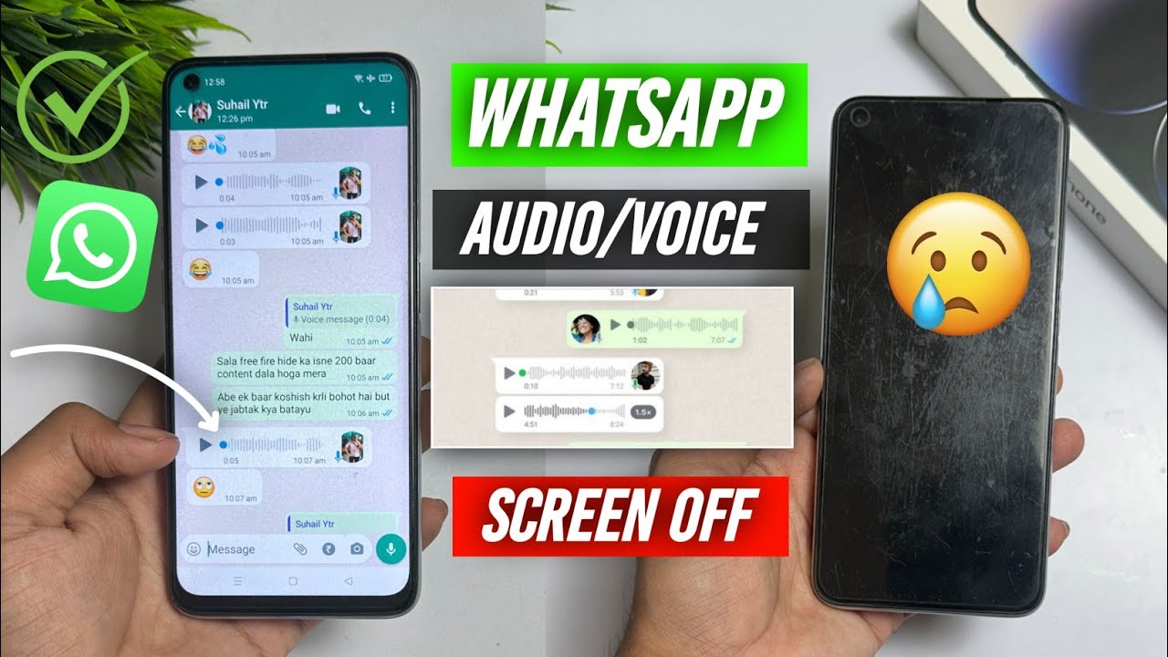 😥 Проблема с воспроизведением звука в WhatsApp: отключение экрана | Проблема с аудиосообщениями в...