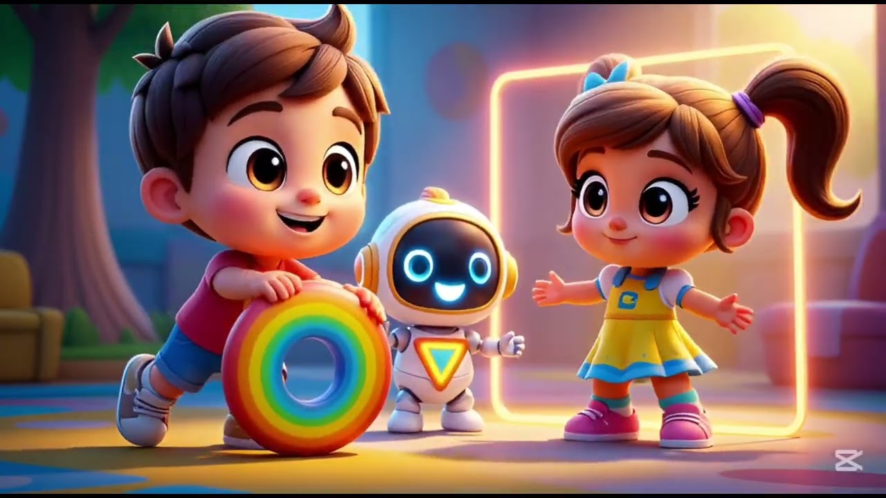 COLOR POP & SHAPE HOP! 🔵⭐  song for kids and toddlers