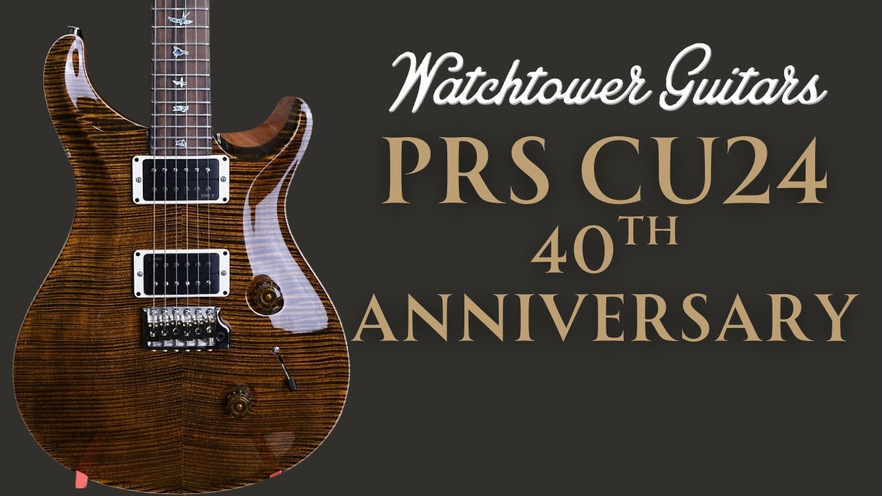 Paul Reed Smith PRS 40TH ANNIVERSARY CUSTOM 24 LIMITED EDITION - Tiger Eye