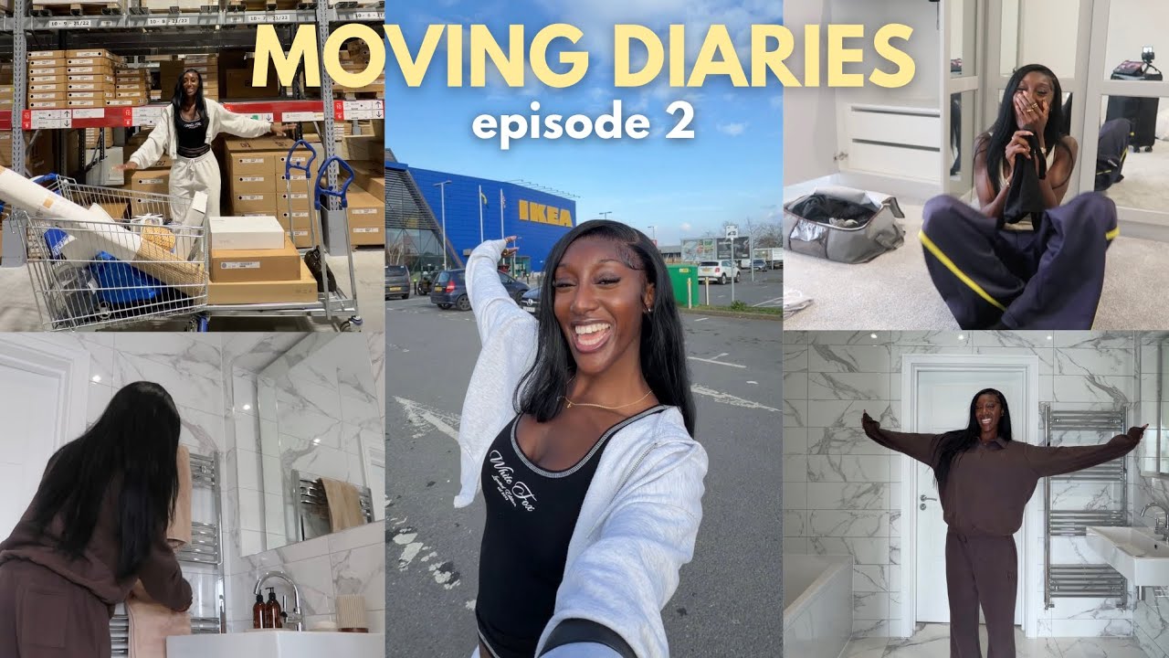 Moving Diaries Ep.2 | Designing my dream wardrobe, bathroom decor & ikea trips!!