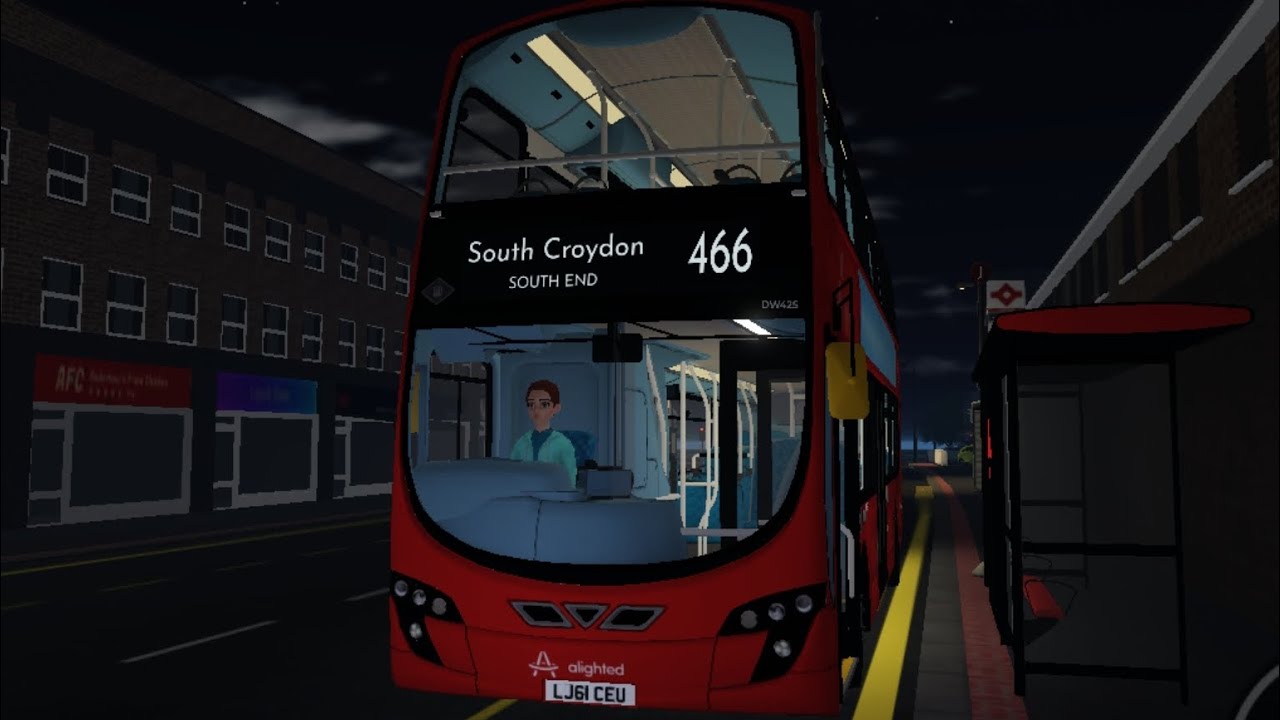 A Ride On Arriva DW427 On A 466 To South Croydon South End 