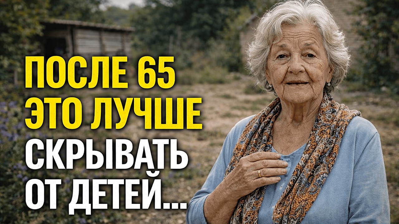 Мне 83 года… и я поняла, что после 65 лучше не рассказывать семье эти 5 вещей